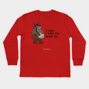 A Little Fire Kids Long Sleeve T-Shirt